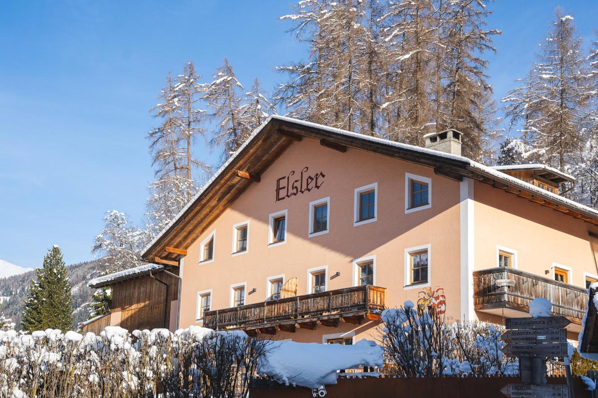 Elslerhof Appartement Toblach Buitenkant foto